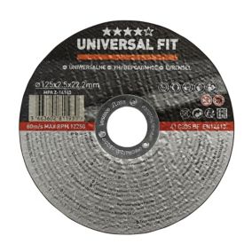 Universal Stone Cutting disc 125mm x 2.5mm x 22.2mm