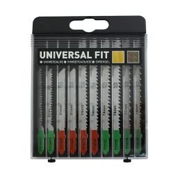 Universal T-shank 10 piece Jigsaw blade set SJG95077
