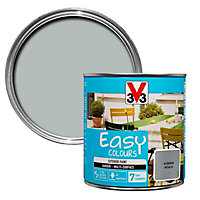 V33 Easy Aluminium Metallic effect Furniture paint, 0.5L