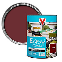 V33 Easy Basque red Satin Furniture paint, 1.5L