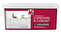 V33 Renovation Soft grey Satinwood Cupboard & cabinet paint, 2L