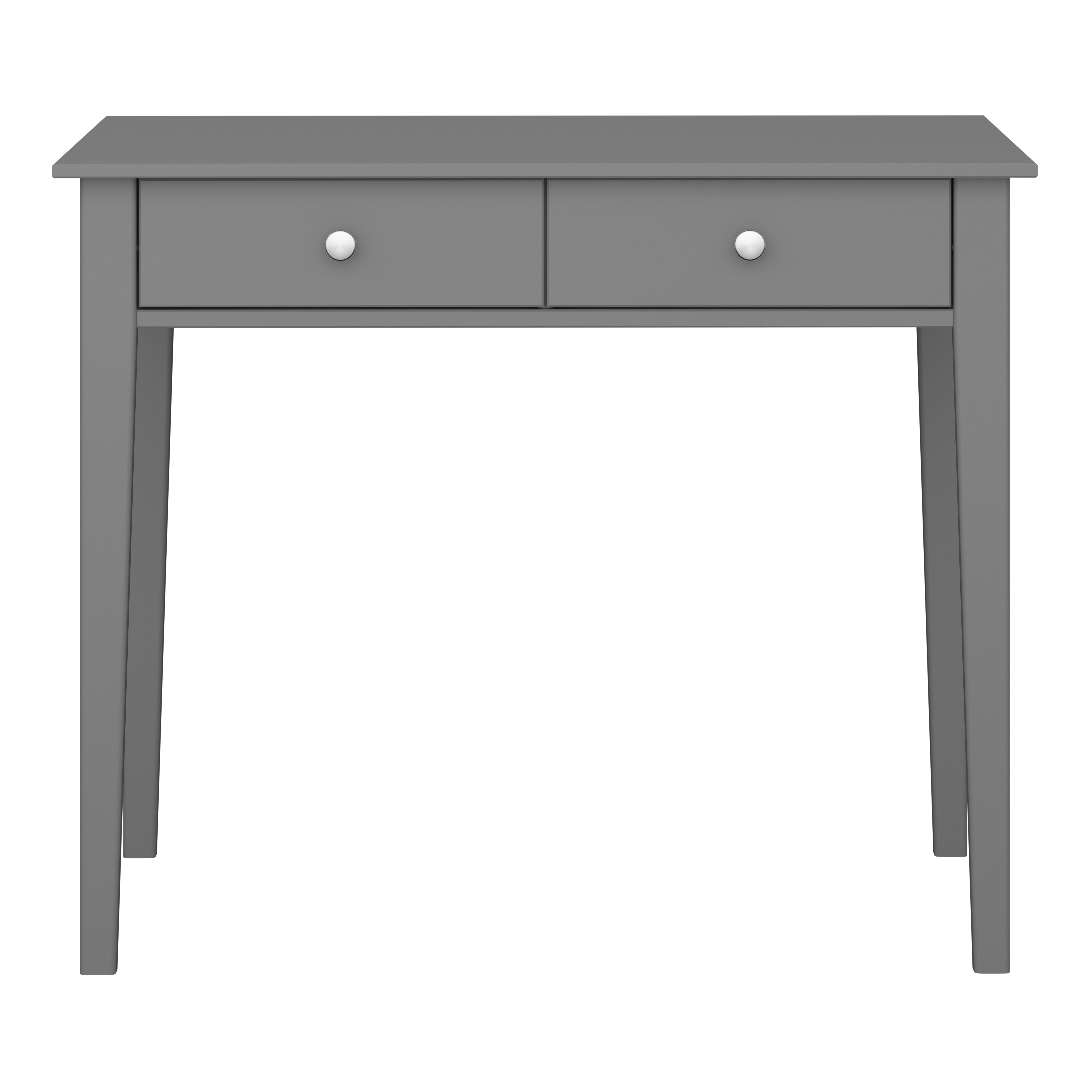 Valenca Satin grey Dressing table (H)76.5cm (W)100cm (D)45cm