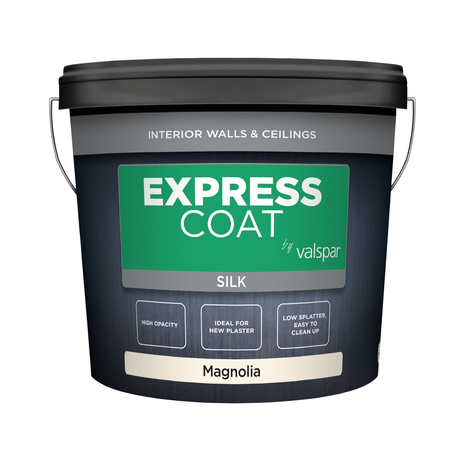 Valspar Express Coat Magnolia Silk Wall paint, 10L