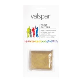 Valspar Gold effect Paint Glitter Packet, 28g