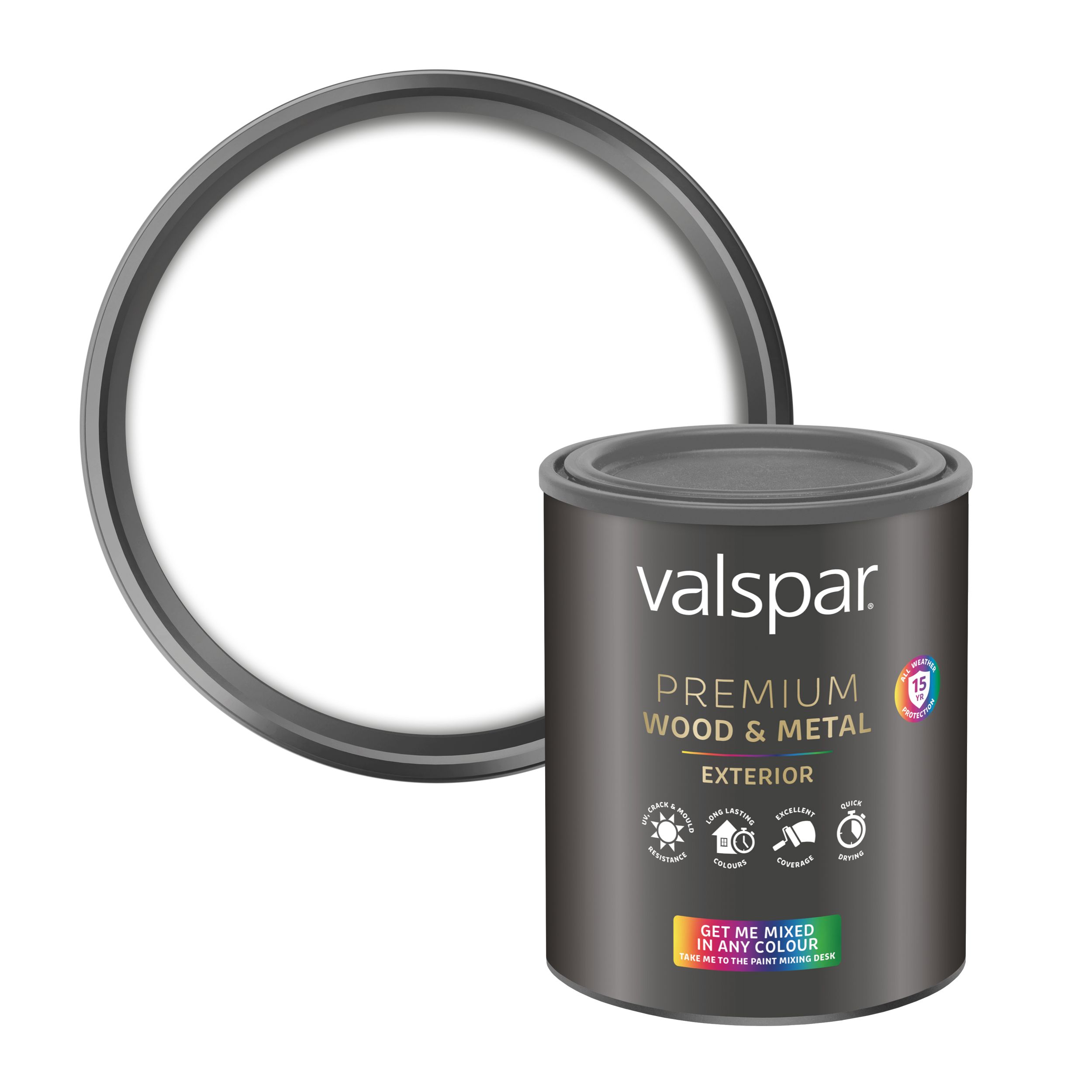 Valspar Multisurface Satin Paint & primer, 1L Tradepoint