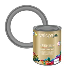 Valspar Premium Walls & Ceilings Interior Mid sheen Emulsion, Base A, 1L