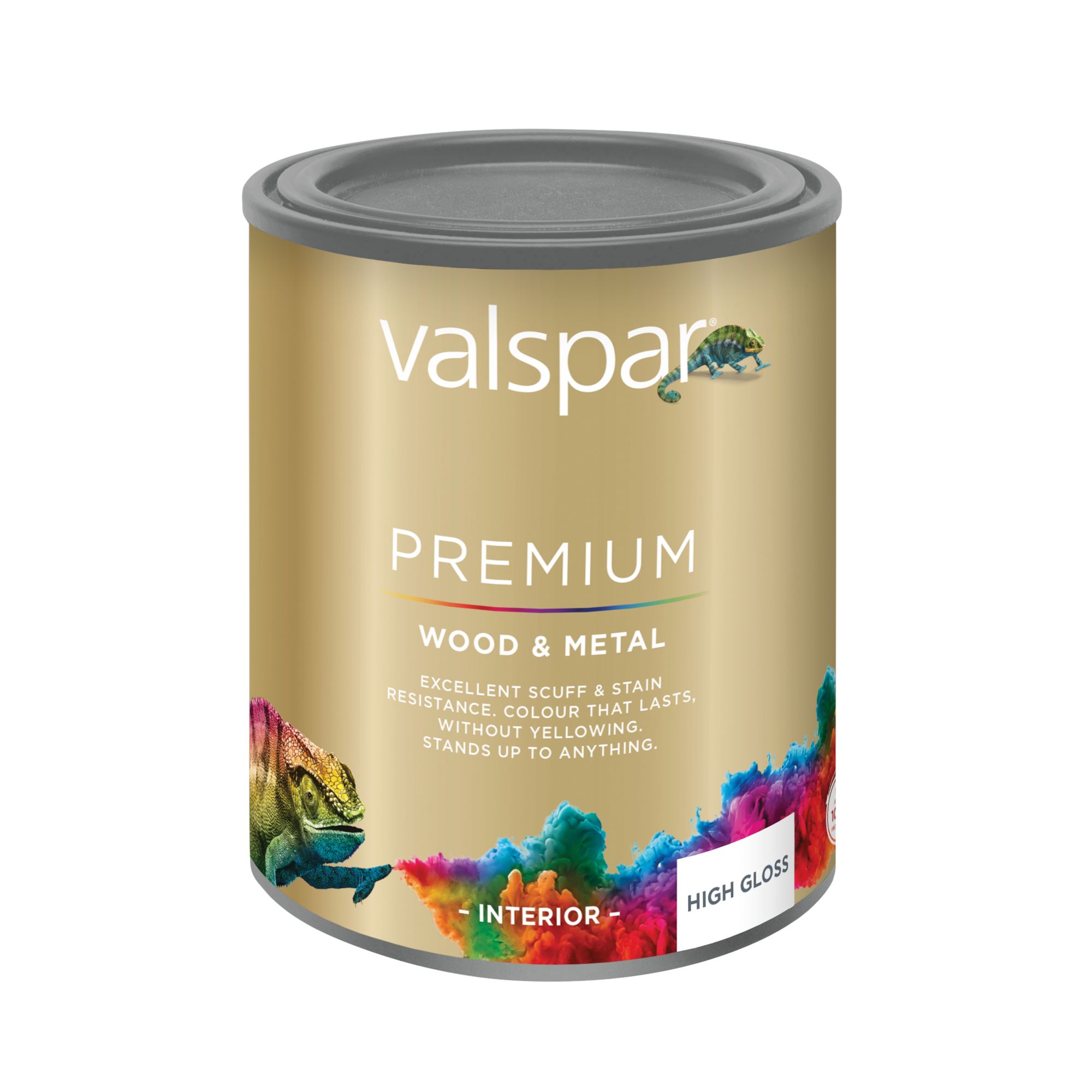 Valspar Premium Wood & Metal Interior Gloss Basecoat, Base C, 1L