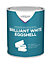 Valspar Pure brilliant white Eggshell Metal & wood paint, 750ml