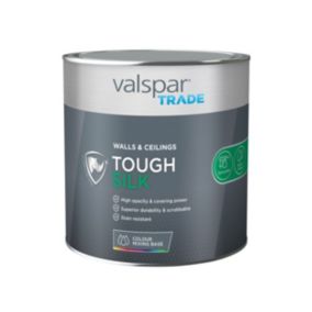 Valspar Trade Walls & Ceilings Interior Wall & ceiling Silk Emulsion, Base A, Base A, 2.5L