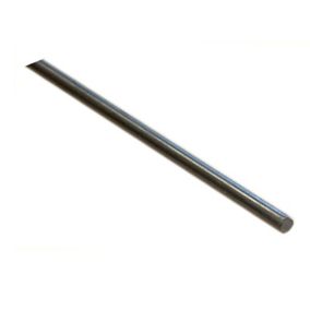 Varnished Drawn steel Round Bar, (L)1m (Dia)8mm