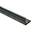 Varnished Hot-rolled steel Equal L-shaped Angle profile, (L)1m (W)25mm