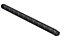 Varnished Hot-rolled steel Twisted Round Bar, (L)2m (Dia)8mm