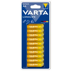 Varta 1.5V 1.2 Batteries, Pack of 30