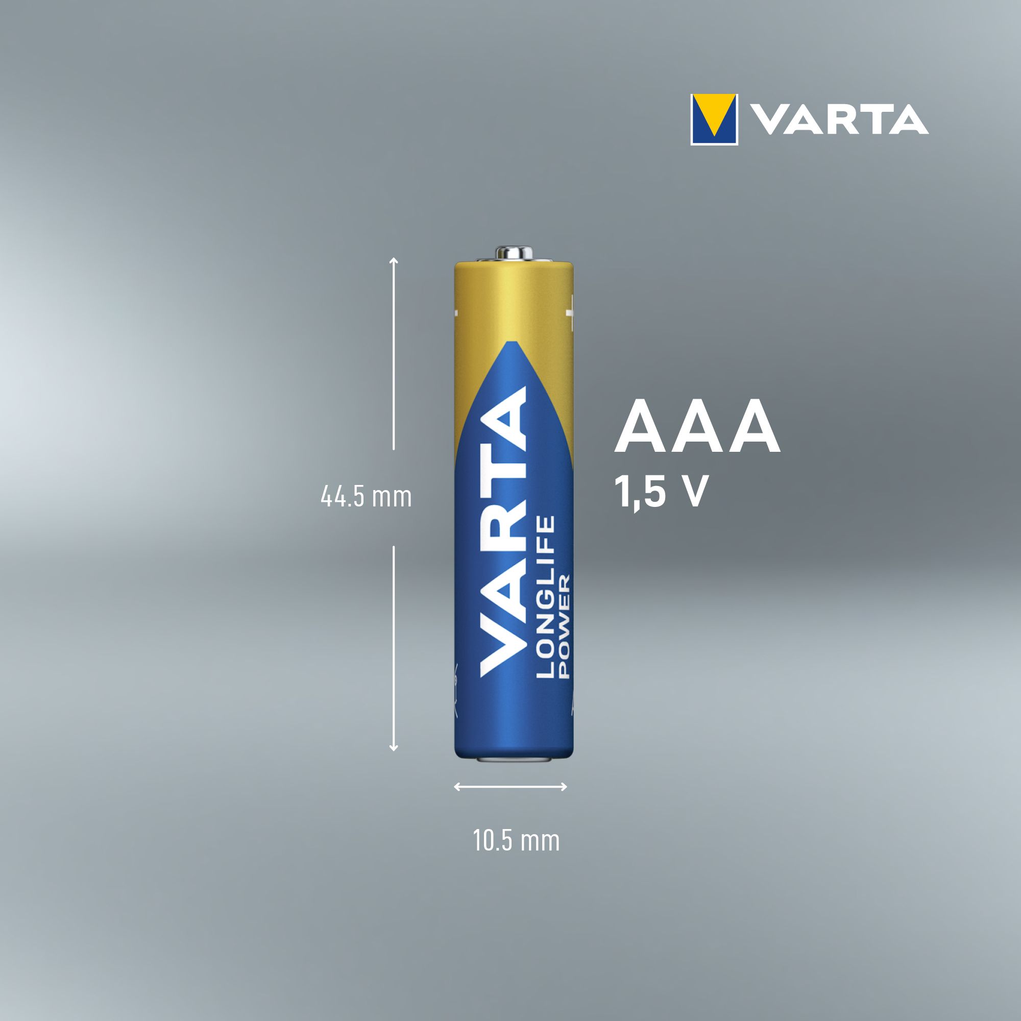 Varta 1.5V 1270mAh Batteries, Pack of 12