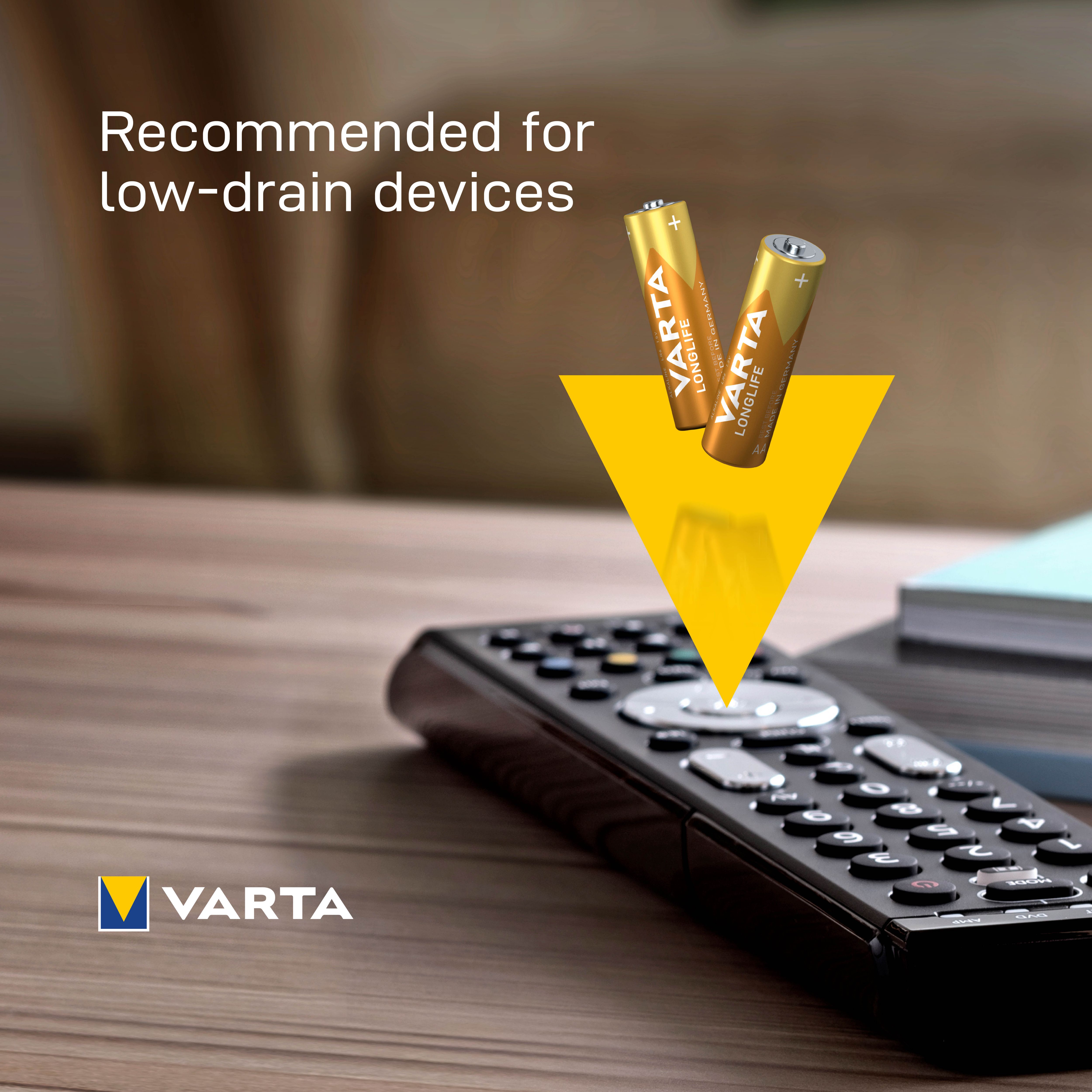 Varta 1.5V 2.8 Batteries, Pack of 30