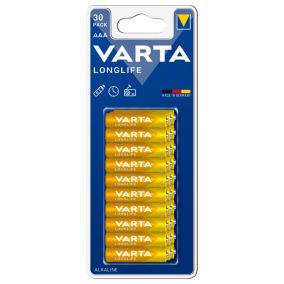 Varta 1.5V 2.8 Batteries, Pack of 30