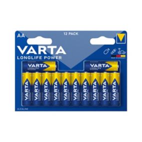 Varta 1.5V 2970mAh Batteries, Pack of 12