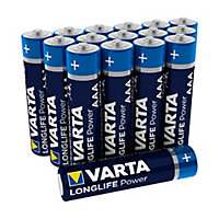 Varta Alkaline batteries Non-rechargeable AAA Battery, Pack of 16