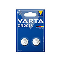 Varta CR2016 Battery, Pack of 2
