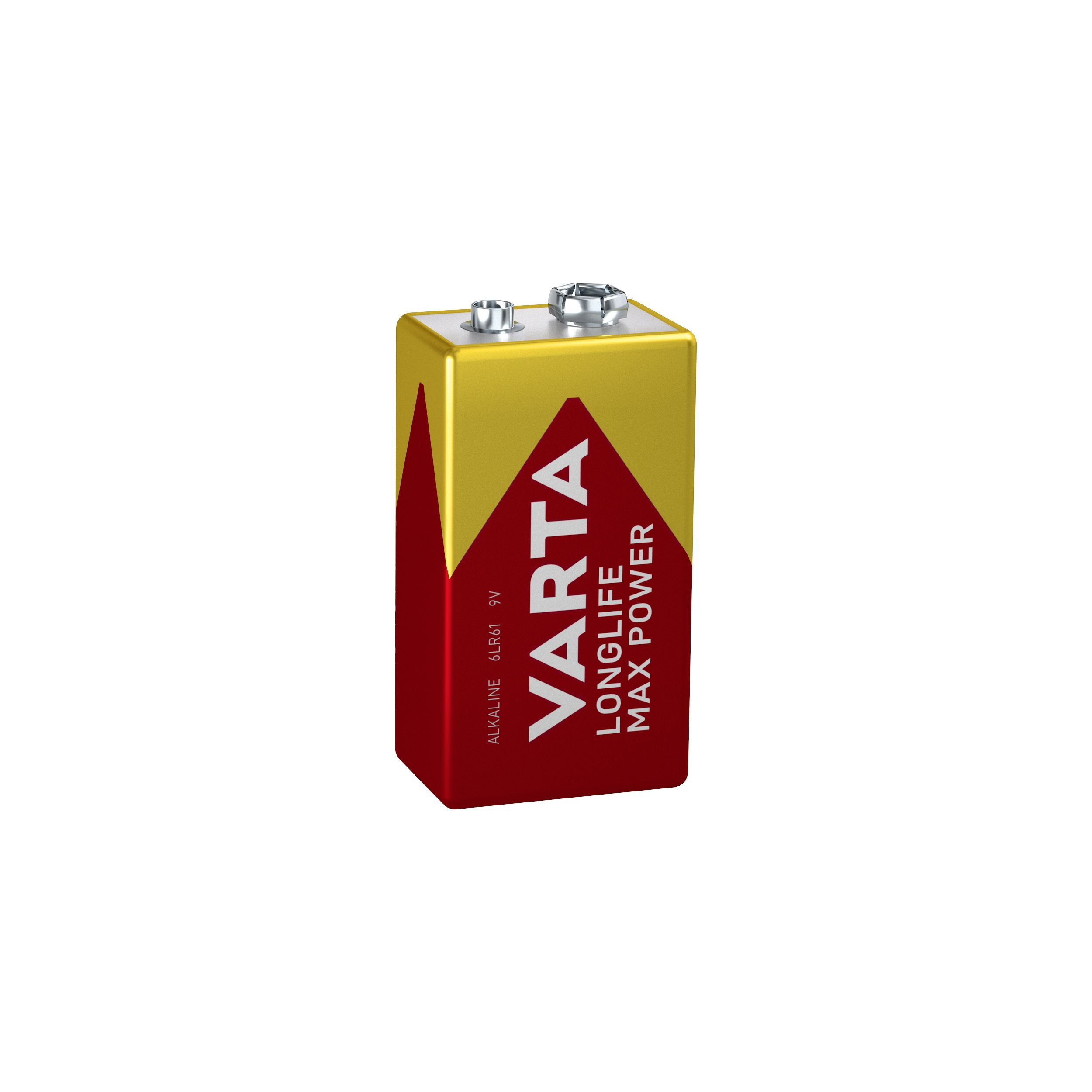 Varta Longlife Max Power 9V (PP3) Battery