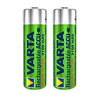 Varta Rechargeable AA (HR6) Battery, Pack of 4