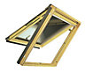 Velux Pine Top hung Roof window, (H)980mm