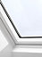 Velux White Aluminium Centre pivot Roof window, (H)1140mm (W)1180mm
