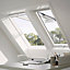 Velux White Timber Top hung Roof window, (H)1180mm (W)660mm