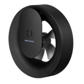 Vent-Axia Svara Lo-Carbon 496711 Bathroom Smart Extractor fan (Dia)99mm