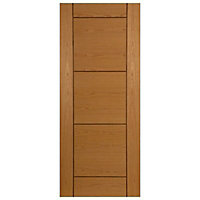 Ventford 5 panel Unglazed External Front door, (H)1981mm (W)838mm