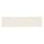 Vernisse Off white Gloss Plain Ceramic Wall Tile, Pack of 41, (L)301mm (W)75.4mm