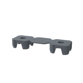 Versoflor Grey Cable clip Pack of 10