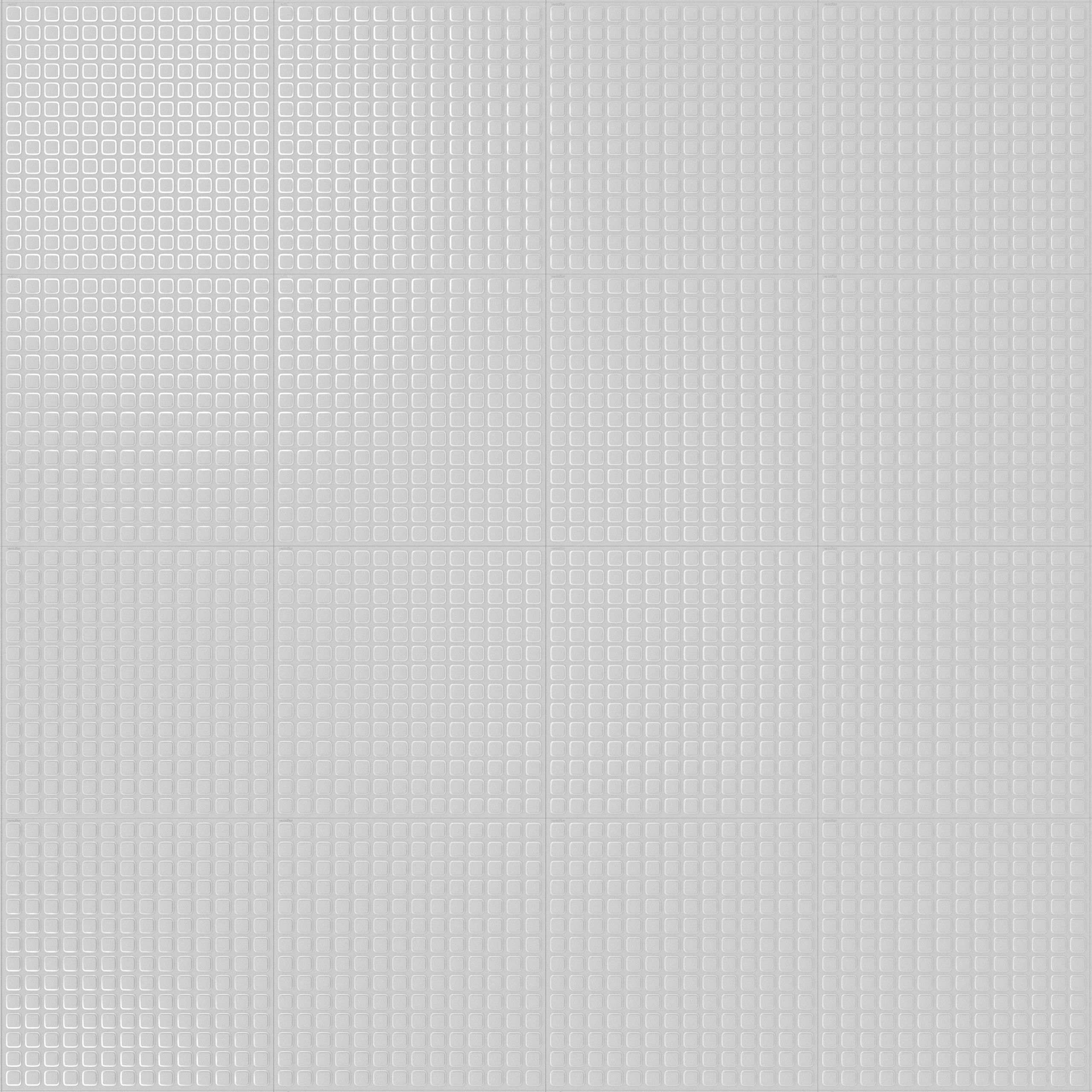Versoflor Taskflor Telegrey Interlocking floor tile 1m², Pack of 9