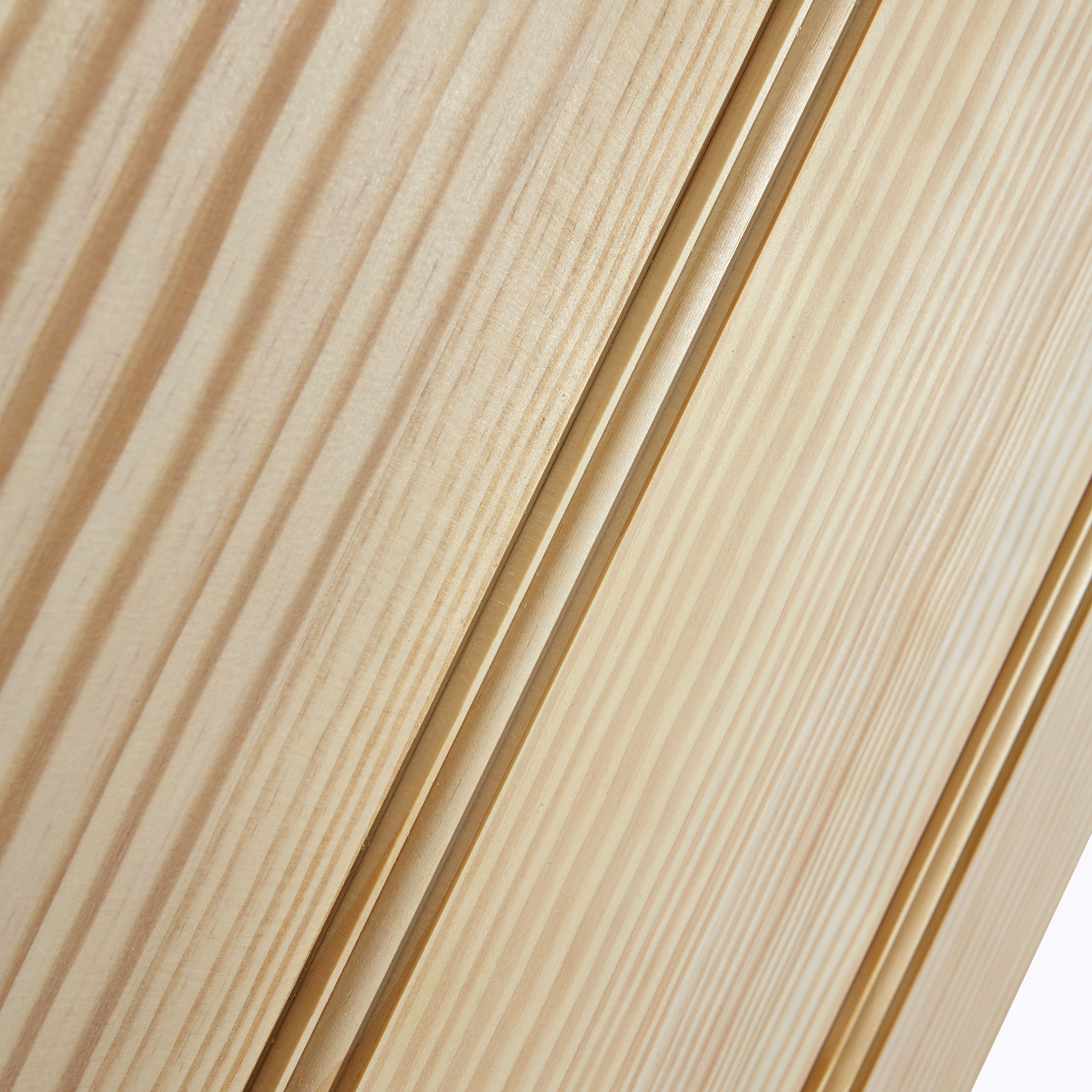 Vertical 2 panel Unglazed Internal Door, (H)1981mm (W)610mm (T)35mm