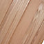 Vertical 3 panel Oak veneer Internal Door, (H)1981mm (W)686mm (T)35mm
