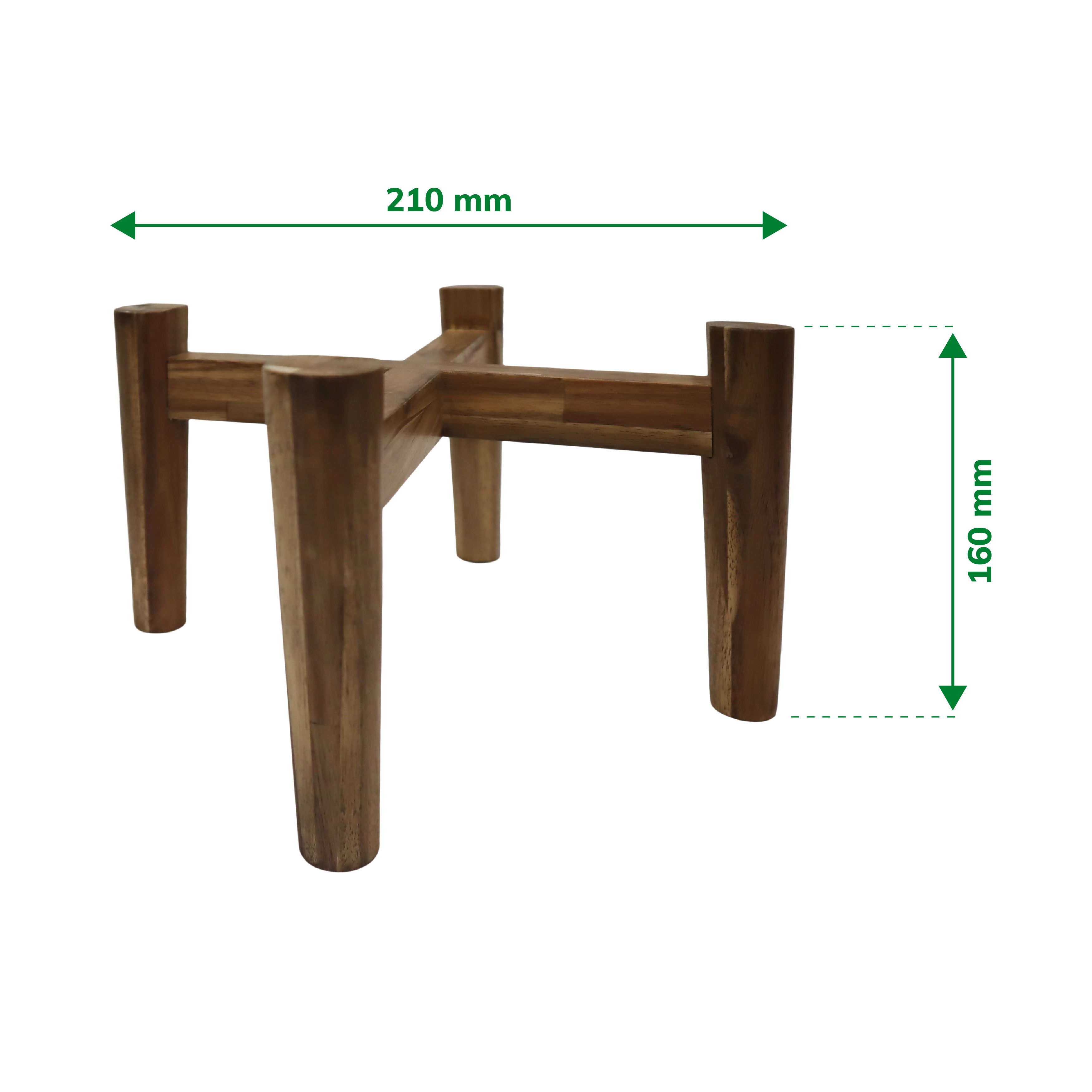 Verve 19cm Wood Pot stand