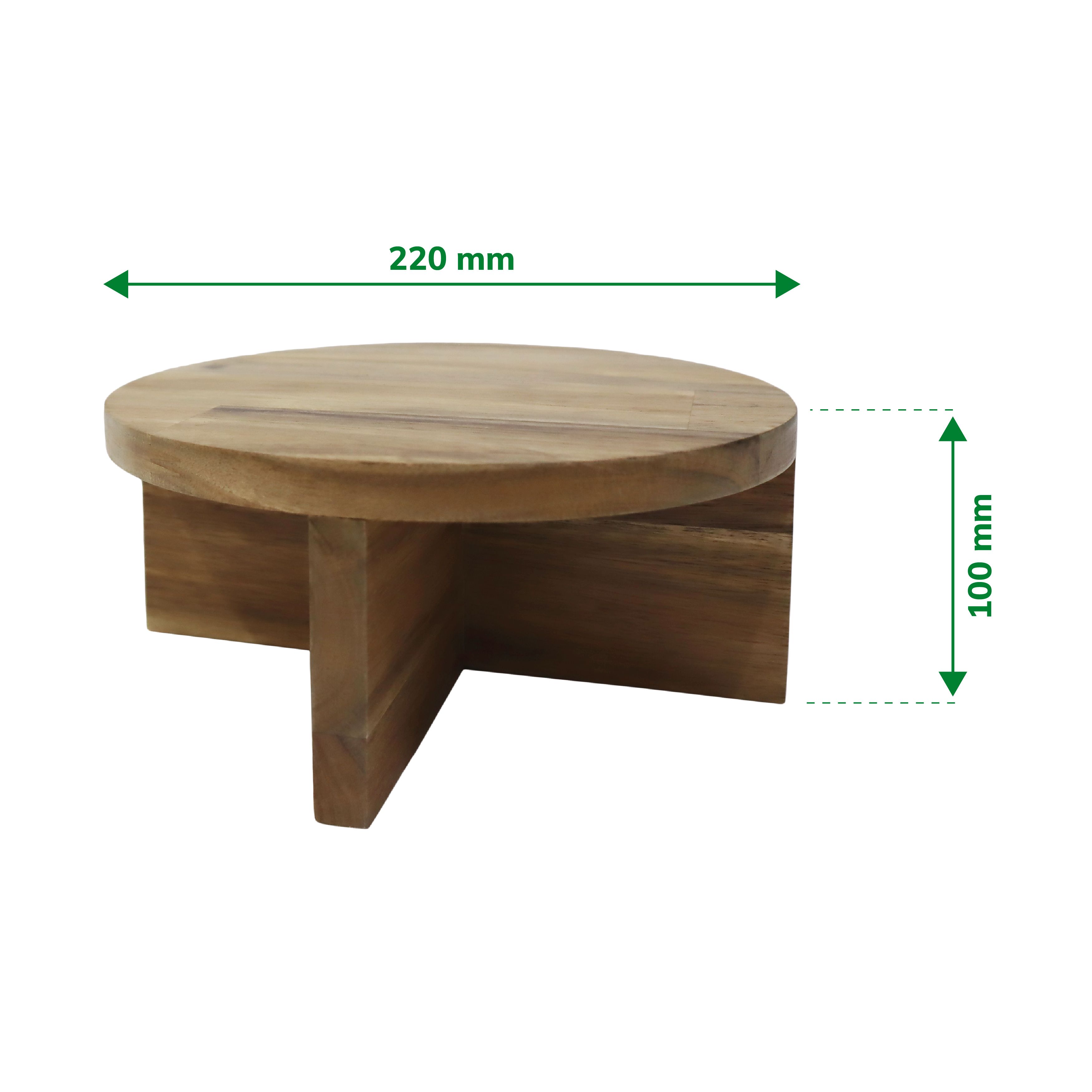 Verve 19cm Wood Pot stand