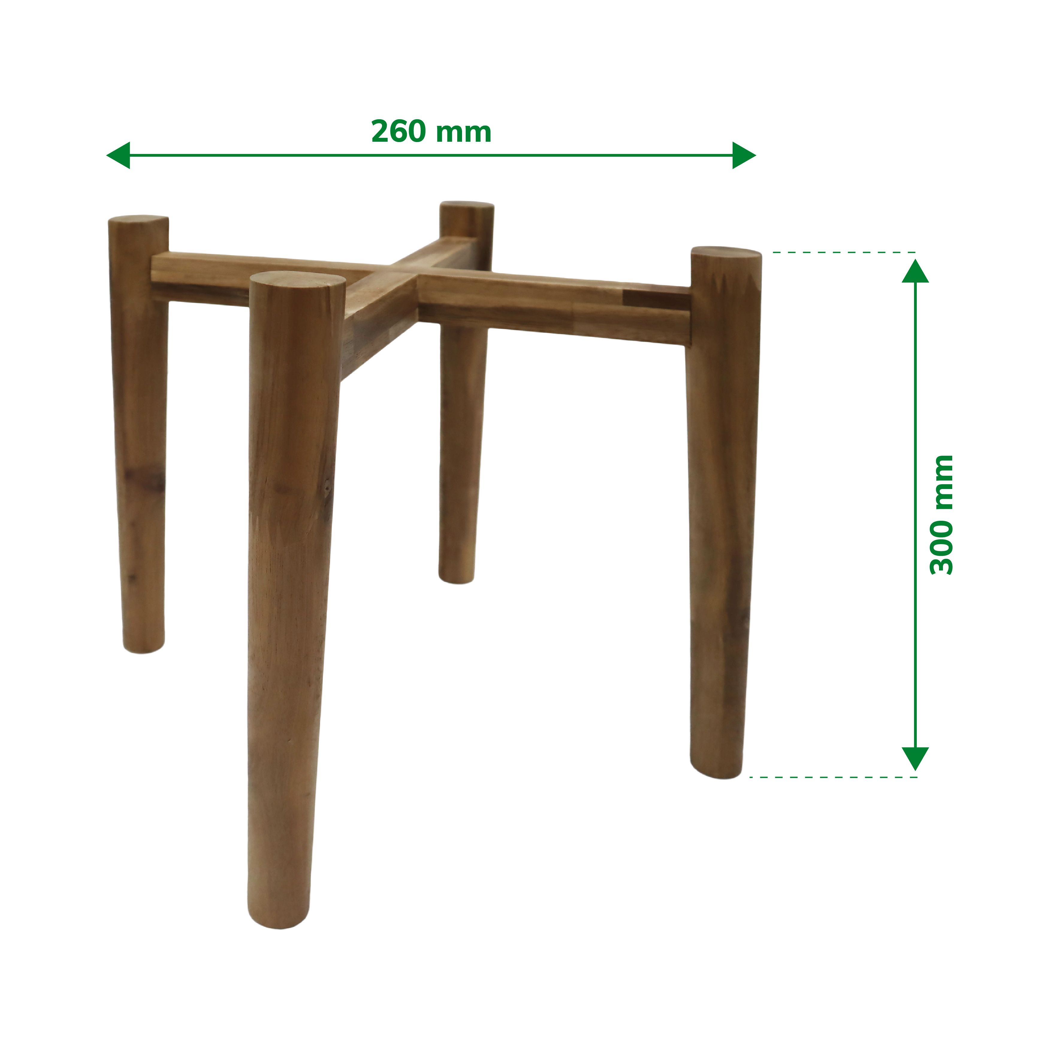 Verve 24cm Wood Pot stand