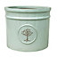 Verve Barcău Olive Ceramic Circular Plant pot (Dia)30cm