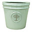 Verve Barcău Olive Ceramic Circular Plant pot (Dia)32cm