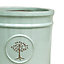 Verve Barcău Olive Ceramic Circular Plant pot (Dia)38cm