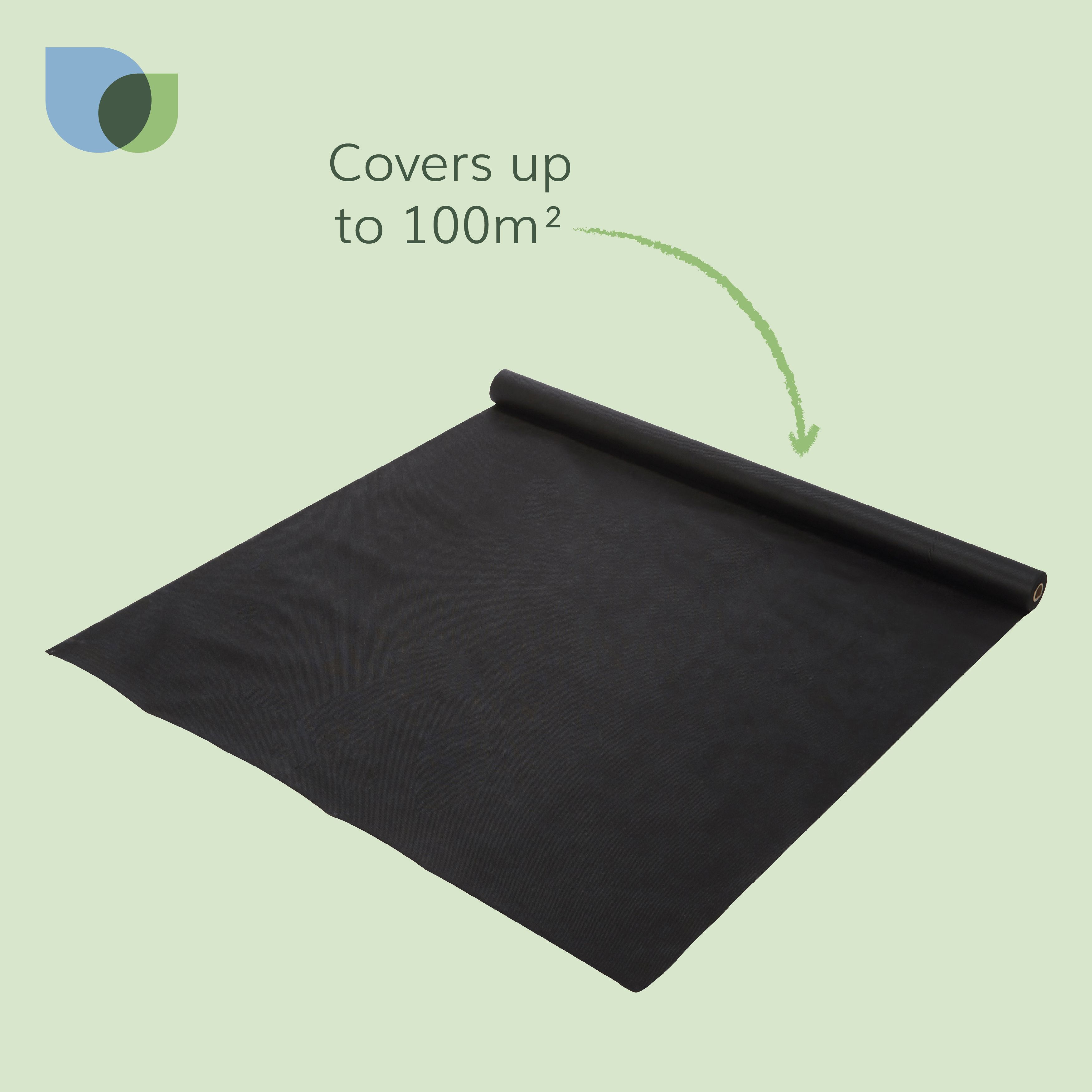 Verve Beds & borders Landscaping fabric (W)2m (L)50m