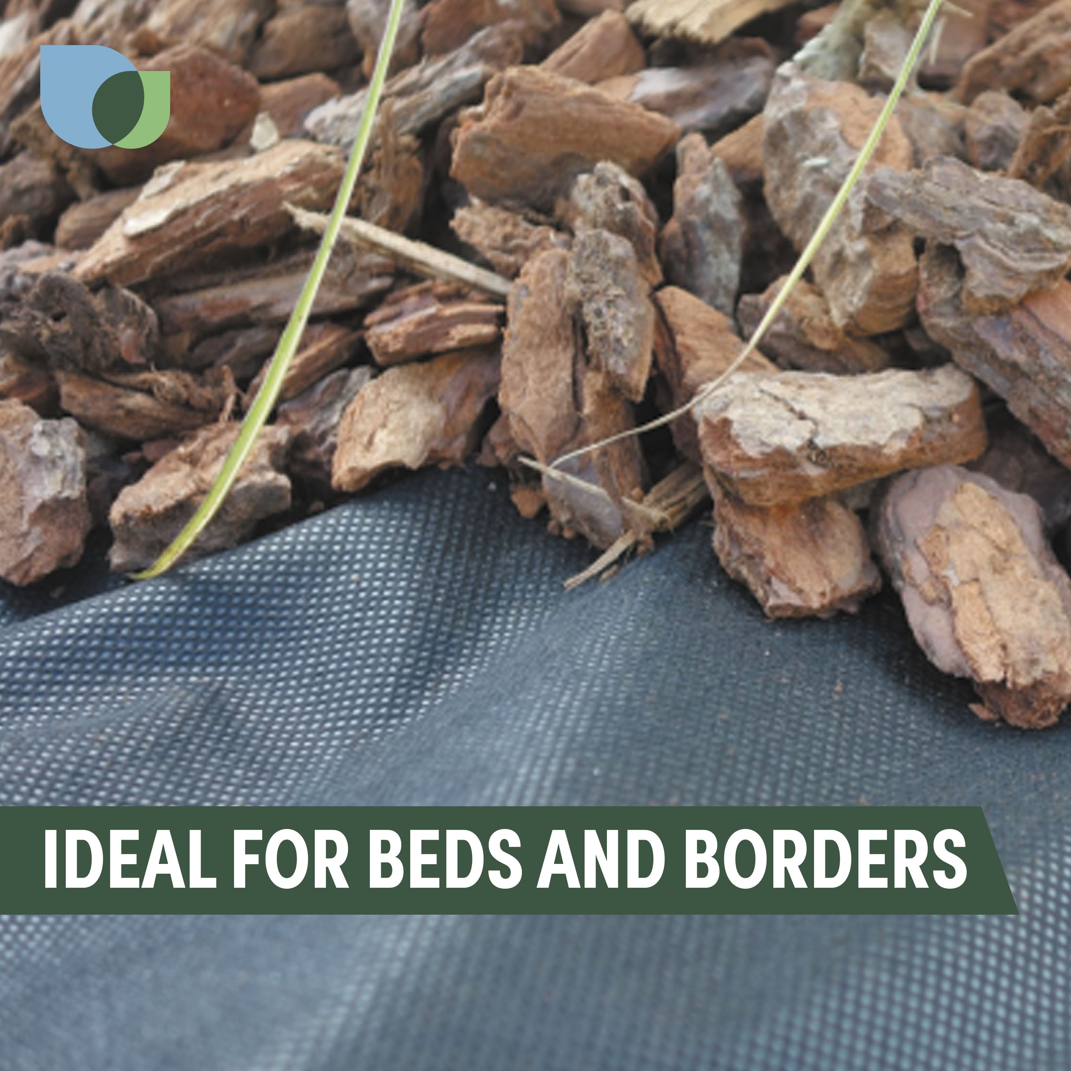 Verve Beds & borders Landscaping fabric (W)2m (L)50m