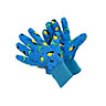 Verve Black, blue & yellow Non safety gloves