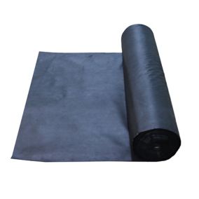Verve Black Polypropylene Weed control fabric, (L)50m (W)2m