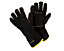 Verve Black & yellow Non safety gloves Large
