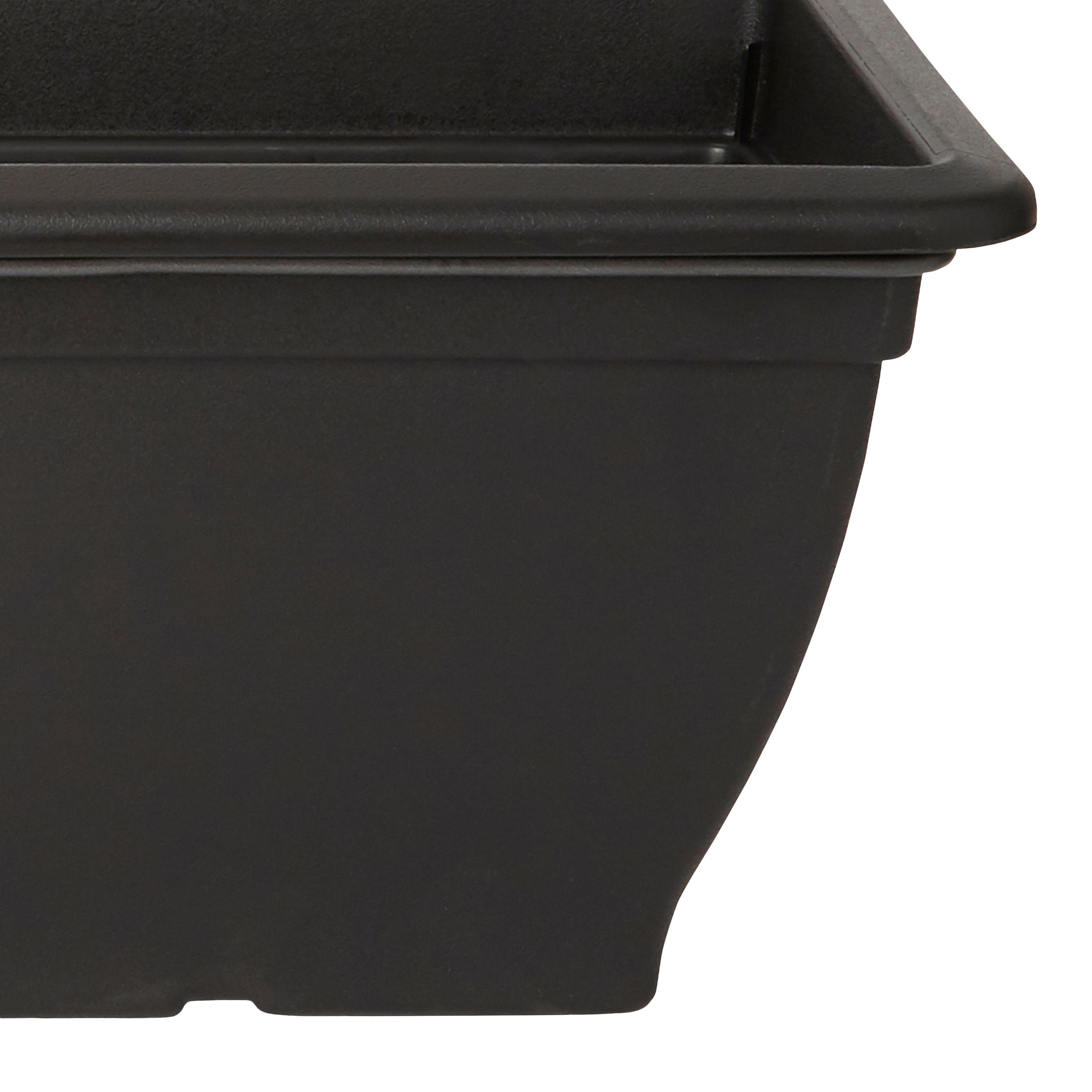 Verve Florus Rectangular Plastic Trough 15L (W)24.5cm