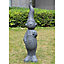 Verve Grey Boy Garden ornament (H)50cm