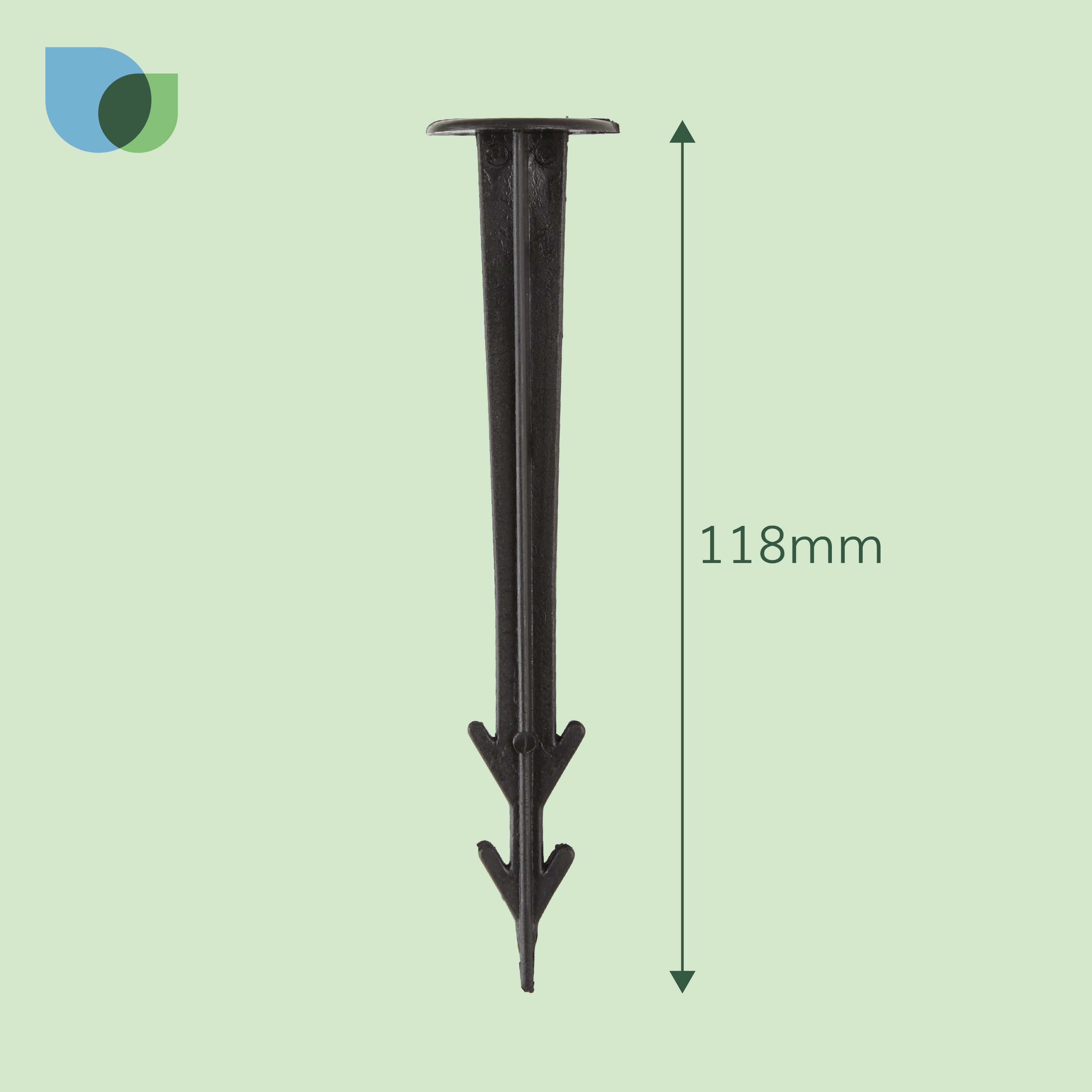 Verve Landscaping fabric peg (L)118mm (W)26mm, Pack of 30