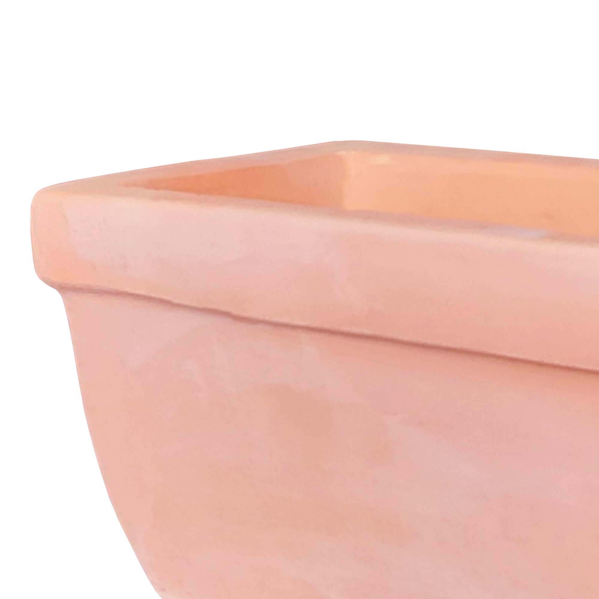 Verve Matt Rectangular Terracotta Planter 7L (W)30cm